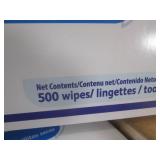 (A-3) 4 Boxes of Dry Wipes 500 per ...