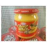 (C-2) 12 Jars of Kraft Cheez Whiz O...
