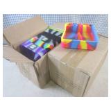 (BS) 12 Silicone Pyramid Ashtrays 2...