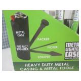 (BSB) 12 Metal Lighter Case Multi-T...