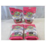 (CSB) 4 Bags of Salmon Flavor Dog T...