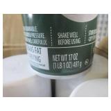 (B-2) 6 Cans of Vegetable Oil Pan C...