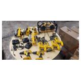 18V Dewalt Tools and case