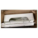 Baxton Studio White side table