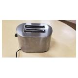 Stainless steel 2 slice toaster