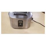 Stainless steel 2 slice toaster