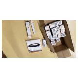 19 Sylvania substitube dulux GX23 bulb and 1 Ultra recessed & surface mounted kit trim