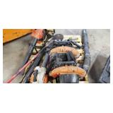 Pallet of echo and stihl blowers riobi weed eater ect