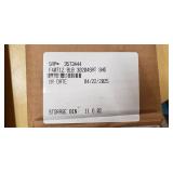 4 Plastic coated fluorescent black lamps