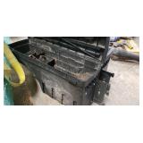 Pickup box swing out tool boxes with mounting brackets