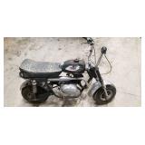 Vintage Artic Cat mini bike - has sat in a heated shop but not run for years