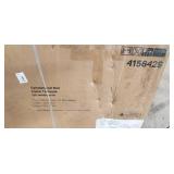 Upholstered headboard and frame - Full size - Gray Linen