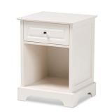 Baxton Studio White side table