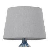 Linen Mod Drum Lampshade Gray - Threshold  (set of 3)