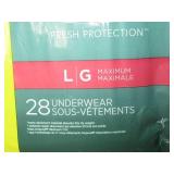 Depend Fresh Protection Adult Diapers, 28pc