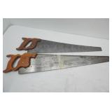 (2ct) Vintage Hand Saws
