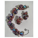 *RARE* Juliana D&E Harlequin Multicolor Bracelet & Earring Set