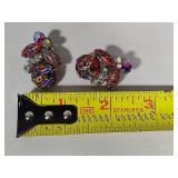 *RARE* Juliana D&E Harlequin Multicolor Bracelet & Earring Set