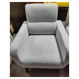 Two Gray Side Chairs