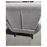 Two Gray Side Chairs