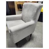Two Gray Side Chairs