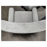 Two Gray Side Chairs