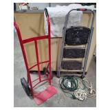 Rubbermaid Step Ladder, Milwaukee Tools Hand Truck, Extension Cords & Painter
