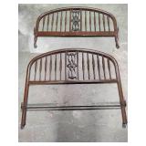 Metal Antique Headboard/Footboard