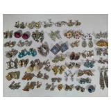 Vintage Earrings Lot #4 - Bling Assortment