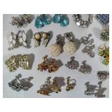 Vintage Earrings Lot #4 - Bling Assortment