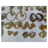 Vintage Earrings Lot #3 - Silver & Gold Tone Assortment
