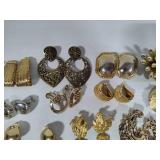 Vintage Earrings Lot #3 - Silver & Gold Tone Assortment