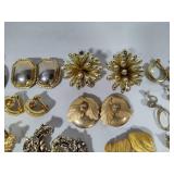 Vintage Earrings Lot #3 - Silver & Gold Tone Assortment