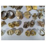 Vintage Earrings Lot #3 - Silver & Gold Tone Assortment