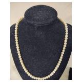 925 Sterling & Stauer Pearl Necklaces, Brooches & Earrings