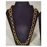 Gold Tone Statement Costume Jewelry