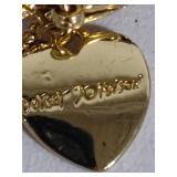 Gold Tone Statement Costume Jewelry