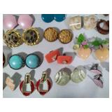 Vintage Earrings Lot #5 - 80s/90s Assortment