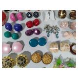 Vintage Earrings Lot #5 - 80s/90s Assortment
