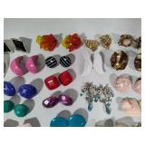 Vintage Earrings Lot #5 - 80s/90s Assortment