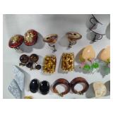 Vintage Earrings Lot #5 - 80s/90s Assortment
