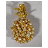 Alice Caviness Pineapple Brooch