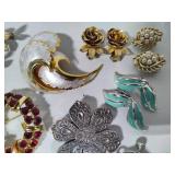 Coro & Napier Stamped Costume Jewelry