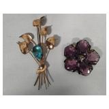 Sterling Brooches