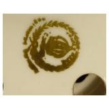 Art Deco Porcelian Scarf Dancer Flower Frogs