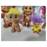 Russ, Ace Novelty & Asst Vintage Troll Dolls