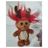 Russ, Ace Novelty & Asst Vintage Troll Dolls