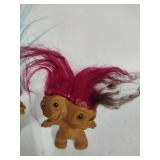 Russ, Ace Novelty & Asst Vintage Troll Dolls