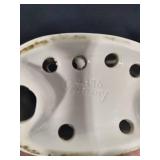 Art Deco Porcelian Scarf Dancers Flower Frog