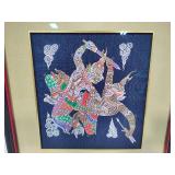 Thai Silk Painting
